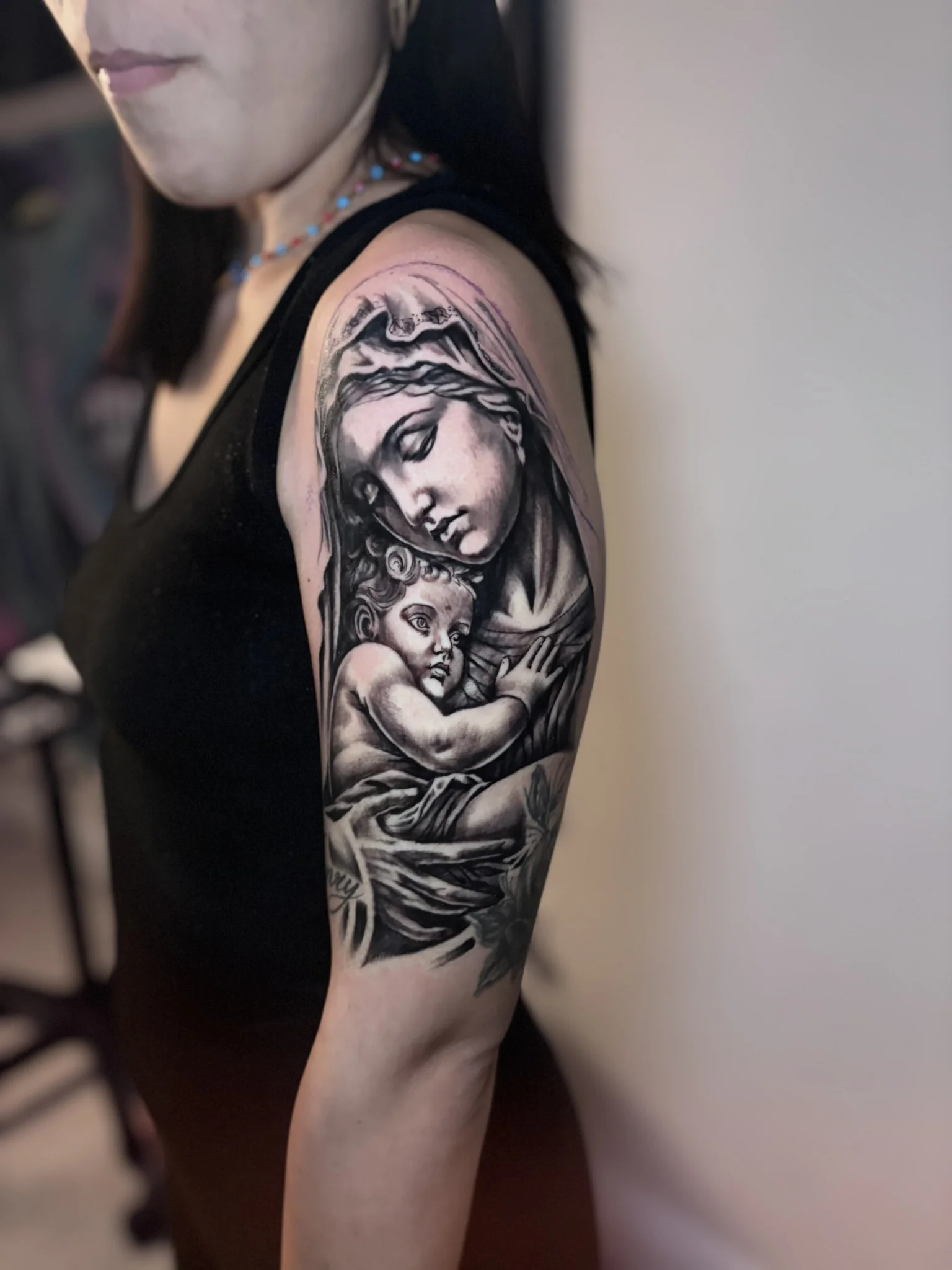 Black and Gray Tattoo